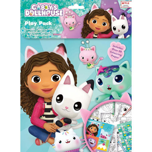 Gabby's Dollhouse Play Pack Colouring Set Colouring Pad Mini