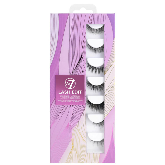W7 Lash Edit 7 Piece Lash Wardrobe Gift Set