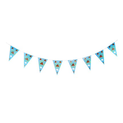 Emoji Poo Hanging 2.7m Party Bunting