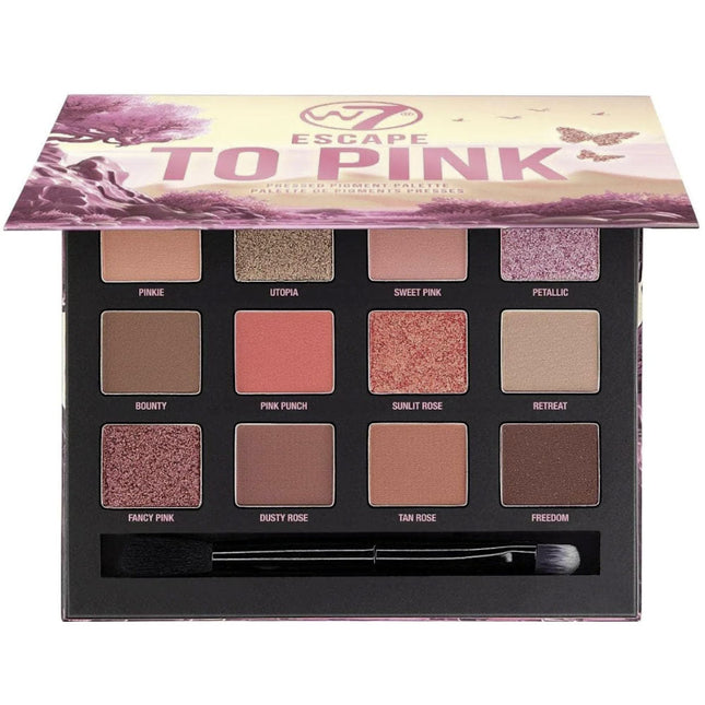 W7 Escape To Pink Eyeshadow Palette