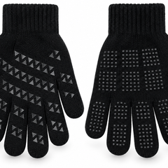 Black Ladies Gripper Gloves
