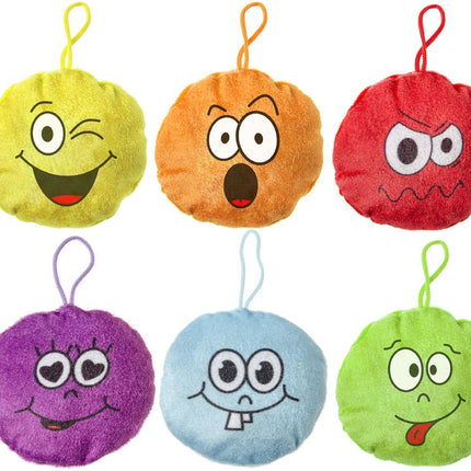 Super Soft Plush Expressions Faces - 6 Pack