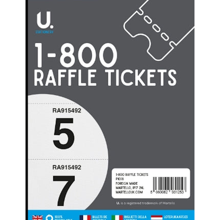 1-800 Raffle Tickets
