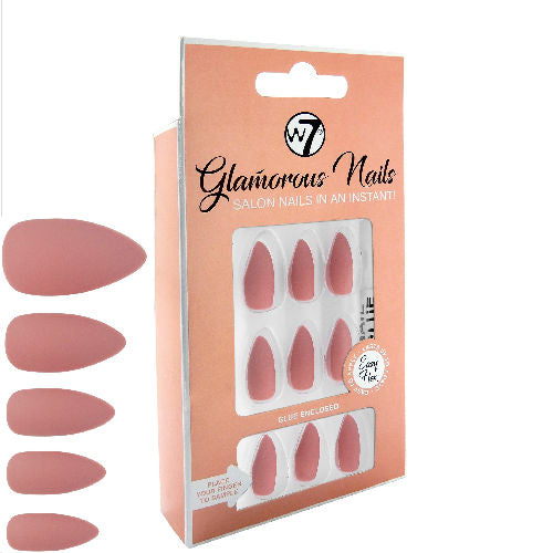 W7 Nude with Attitude Glamorous False Nails