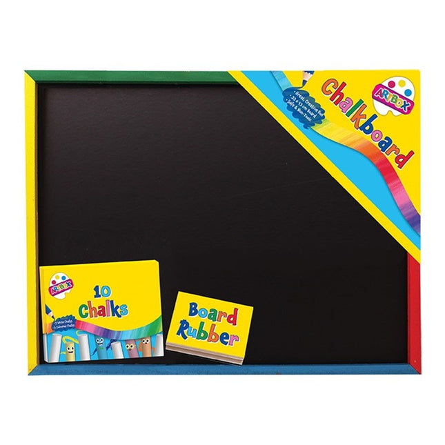 Large 33cm x 43cm Chalk Board & Chalk