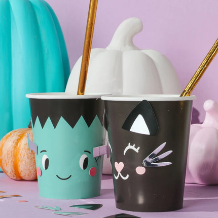 10 Halloween DIY 9oz Paper Cups