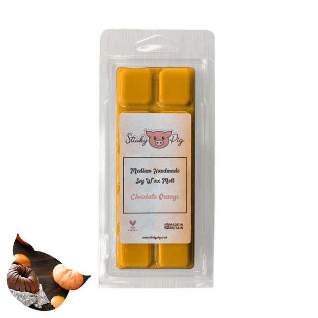 Chocolate Orange 50g Soy Wax Melt Clamshell