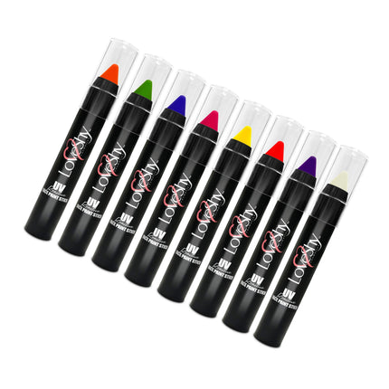 LoveShy White UV Face Paint Stick