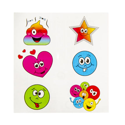 Emoji Tattoo Sheet