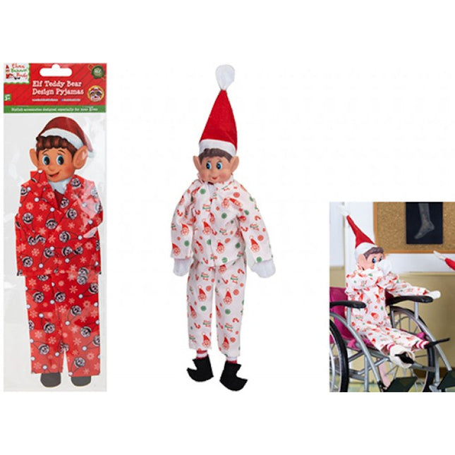 Elf Design Pyjamas Outfit For Elf