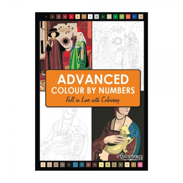 A4 Advanced Colour by Numbers Book