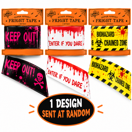 Halloween Fright Tape