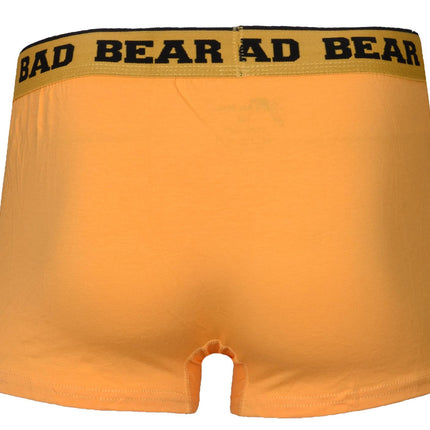 Medium Bad Bear Mustard Boxer Shorts (3 Pack)