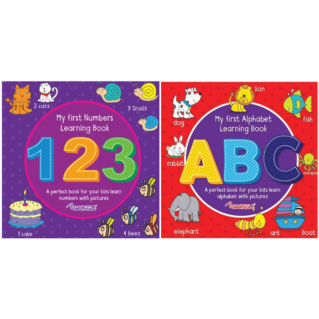 A4 My First ABC/123 Learning Book