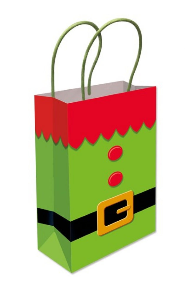 6 Elf Tunic Paper Handle Bags