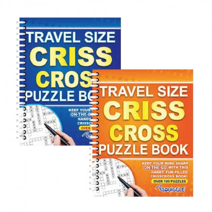 Travel Size Criss Cross Puzzle Book