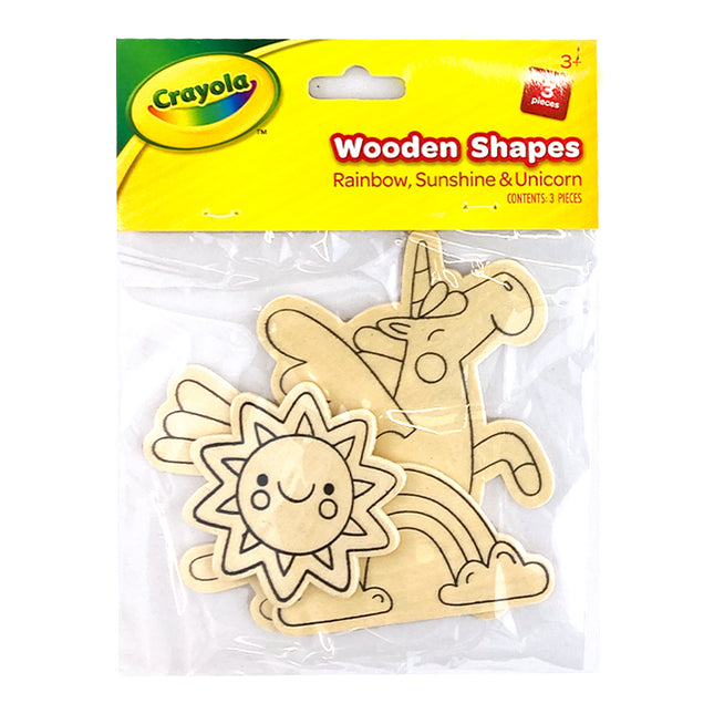 Crayola Wooden Shapes