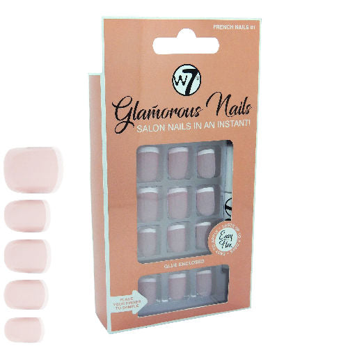 W7 French Nails Glamorous False Nails