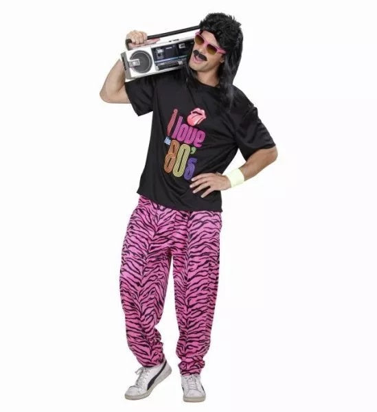 Adult M/L 80's Disco Fashion Costume