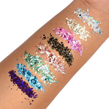 LoveShy Silver Holographic Glitter Shaker