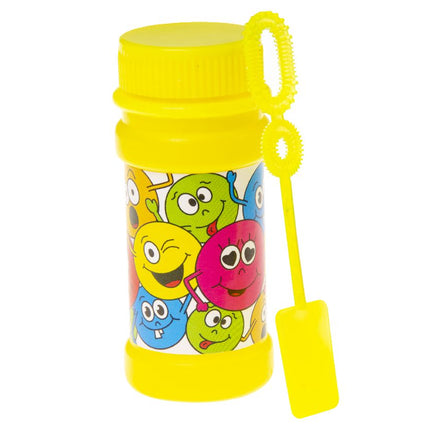 4 Emoji Face Bubble Tubs & Blowers