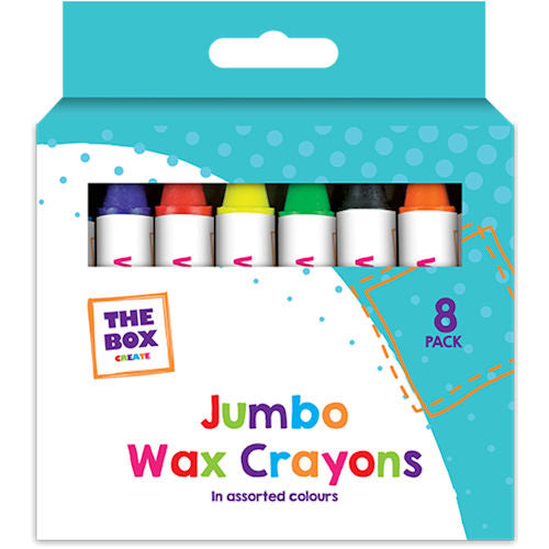 8 Jumbo Wax Crayons