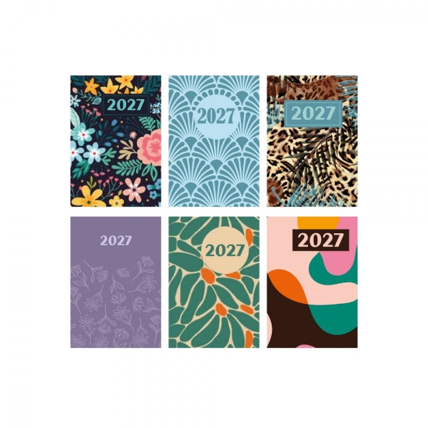 2027 Pocket Graphic Diary (Assorted)