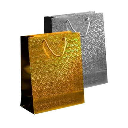 Gold/Silver Holographic Extra Large Gift Bag