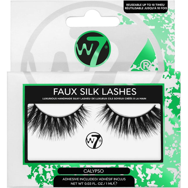 W7 Calypso Faux Silk False Fake Eyelashes