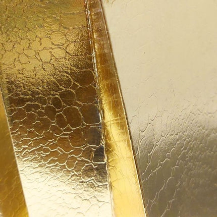 Gold/Silver Embossed Metallic Bottle Gift Bag