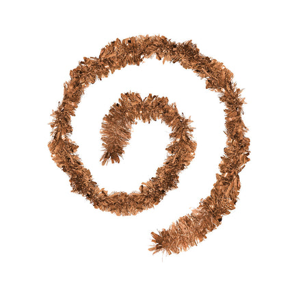 Rose Gold 1.8m Christmas Tinsel