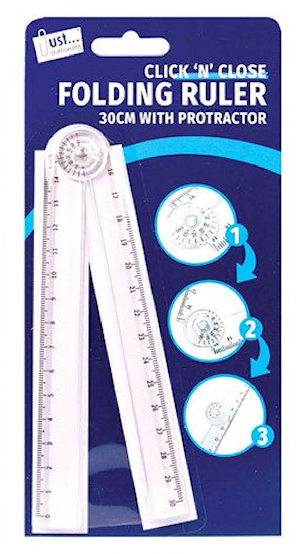 Foldable 30cm Ruler (Assorted)