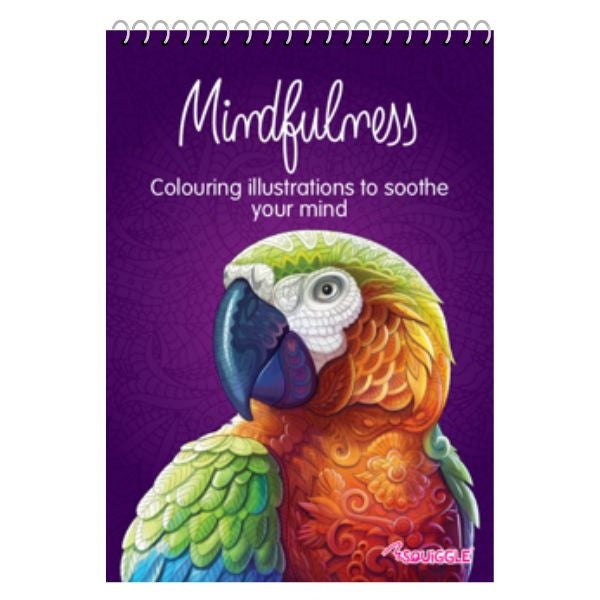 A5 Spiral Advanced Colouring Book