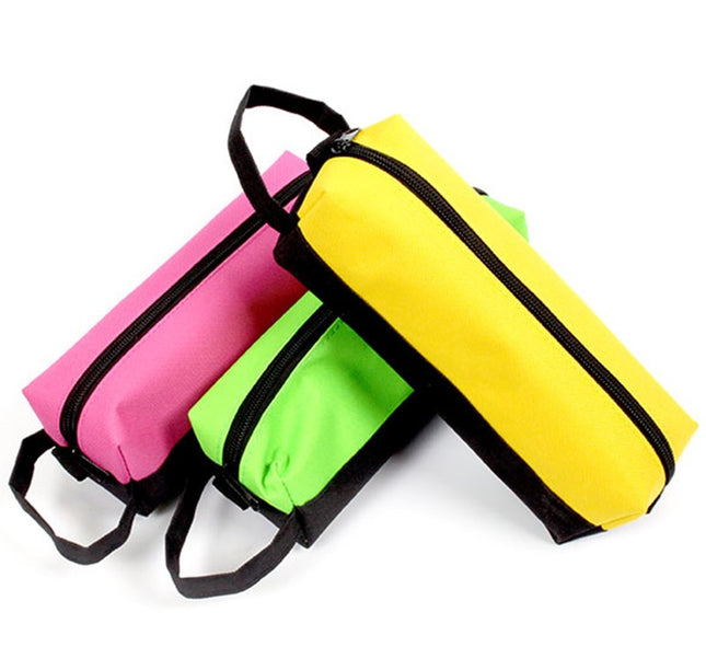 Neon Pencil Case & Carry Handle (Assorted)