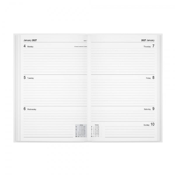 2027 A4 WTV Colour Block Diary (Assorted)
