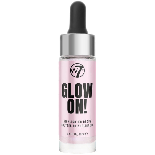W7 Pink Flare Glow On! Highlighter Drops