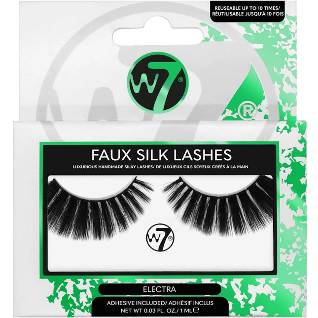 W7 Electra Faux Silk False Fake Eyelashes