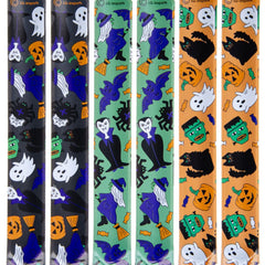 6 Halloween Slap Bracelets