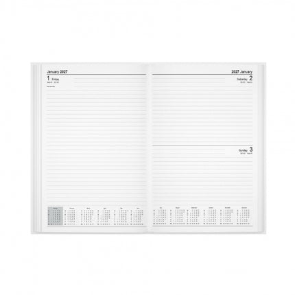 2027 A4 DAP Colour Block Diary (Assorted)