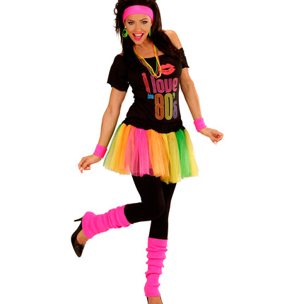 Pair of Neon Pink Legwarmers