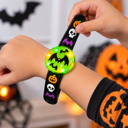 Halloween Flashing LED Snap Band