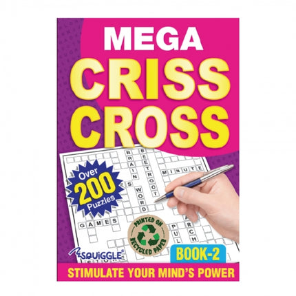 A5 Mega Criss Cross Puzzle Book