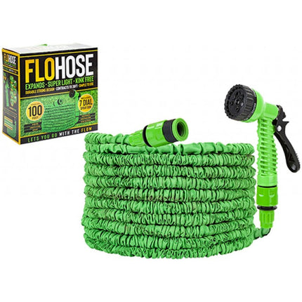 Expanding Hose With 7 Dial Spray Gun