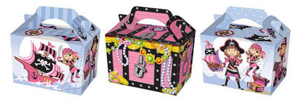 10 Pink Pirate Lunch Boxes