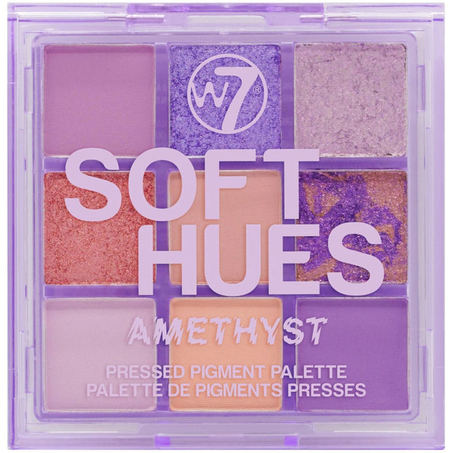 W7 Soft Hues Amethyst Eyeshadow Palette