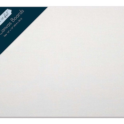 4 Stretched 16in x 12in Canvas Boards