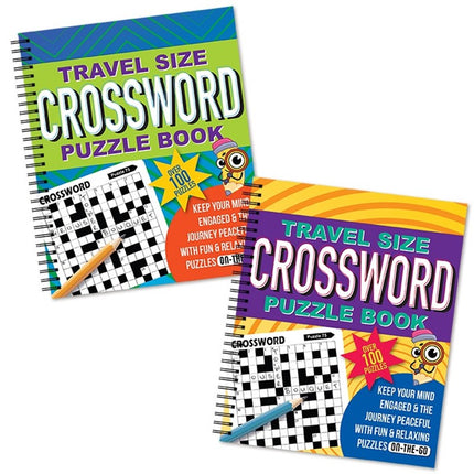 Travel Size Crossword Book