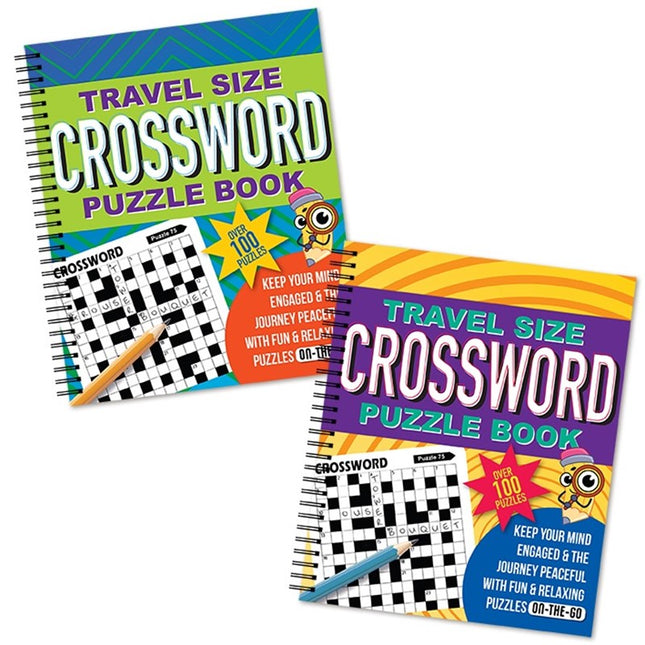 Travel Size Crossword Book
