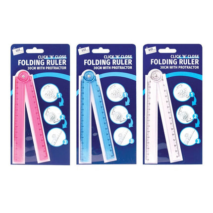Foldable 30cm Ruler (Assorted)