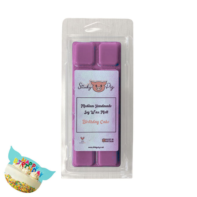 Birthday Cake 50g Soy Wax Melt Clamshell